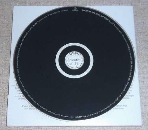 COLDPLAY The Scientist Import 3 track Promo CD single