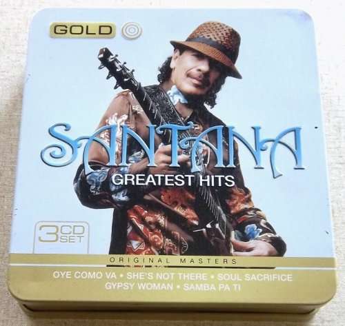 Carlos SANTANA Gold Greatest Hits 3 CD in Metal box