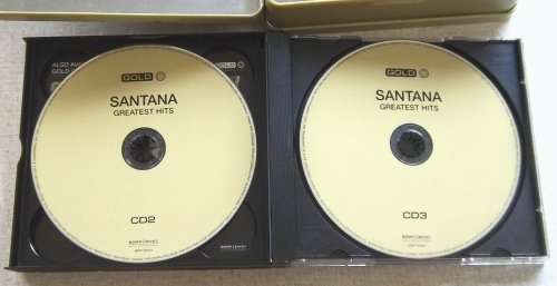 Carlos SANTANA Gold Greatest Hits 3 CD in Metal box