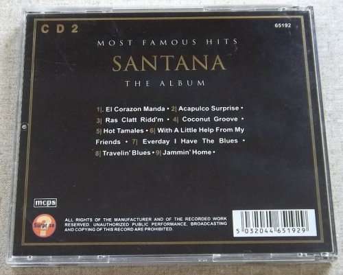 SANTANA Most Famous Hits The Album 2 CD Set