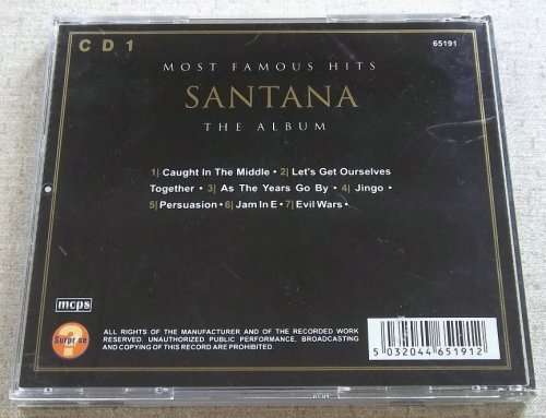 SANTANA Most Famous Hits The Album 2 CD Set