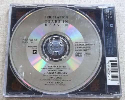 ERIC CLAPTON Tears in Heaven 4 track CD single