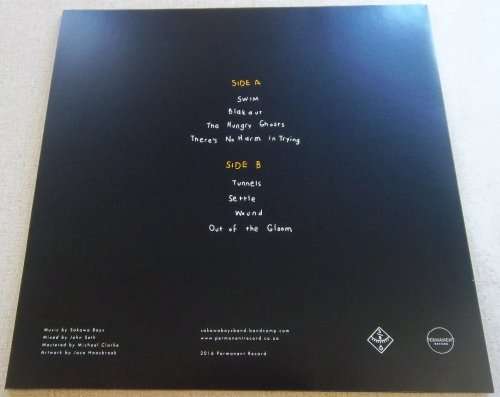 SAKAWA BOYS 2014 Anxiety Vinyl LP SOUTH AFRICA Cat# PR005