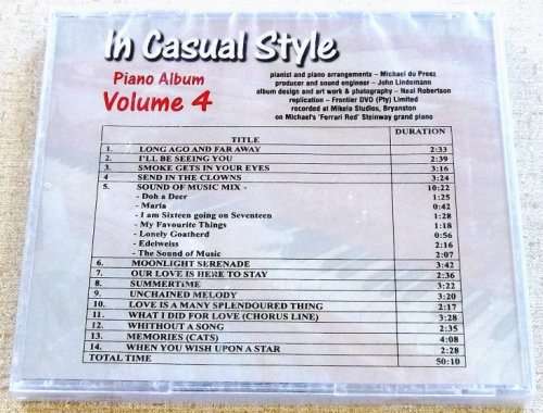 MICHAEL DU PREEZ and the RED STEINWAY In Casual Style Volume 4