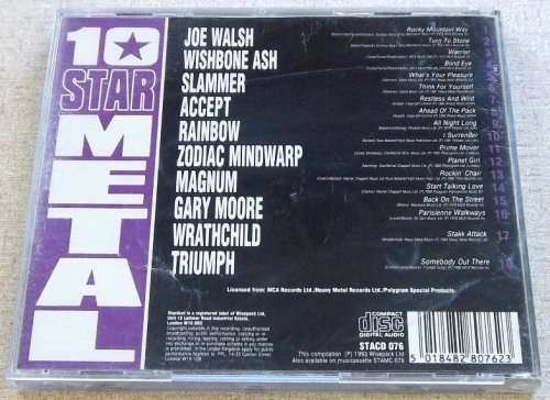 10 METAL STARS 18 Original Recordings