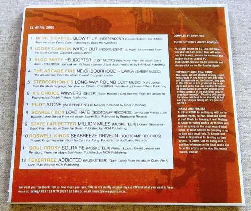 SL MAG FREE MUSIC 2005 Bloc party Soul Proxy Roswell Kings Fevertree