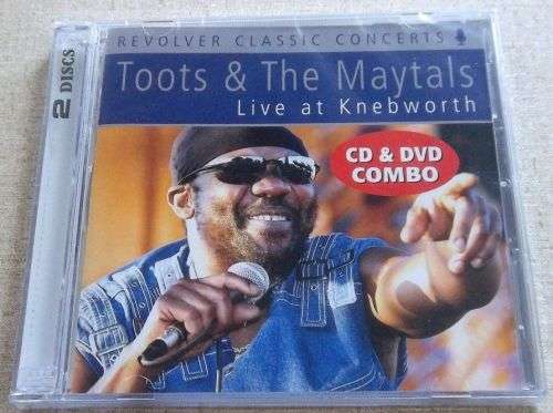 TOOTS & THE MAYTALS Live at Knebworth `GLASTONBURY` CD+DVD Combo