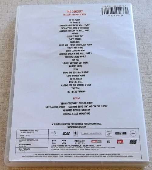 ROGER WATERS Live in Berlin Import DVD