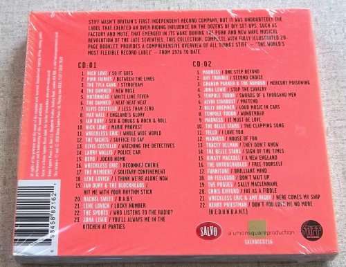 Various BORN STIFF The Stiff Records Collection UK Cat# SALVODCD216
