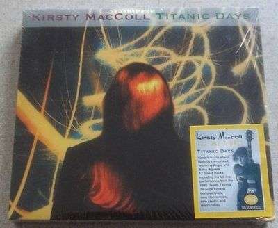 KIRSTY MacCOLL Titanic Days 2 CD Deluxe Edition