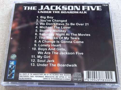 THE JACKSON FIVE Under the Boardwalk CD