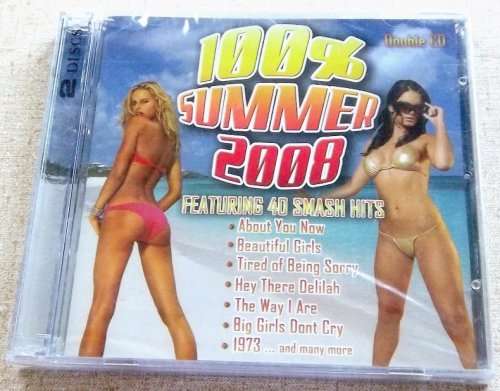 100% SUMMER 2008 Featuring 40 Smash Hits *not original artists*