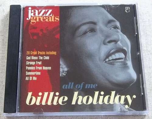 JAZZ GREATS BILLIE HOLIDAY All of Me CD