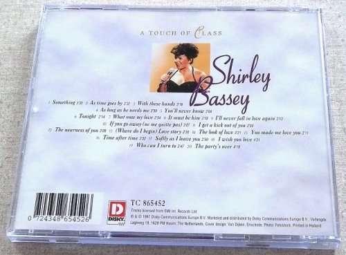 SHIRLEY BASSEY A Touch of Class CD
