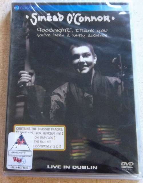 SINEAD O`CONNOR Goodnight, Thank You You`ve Been A Lovely Audience DVD