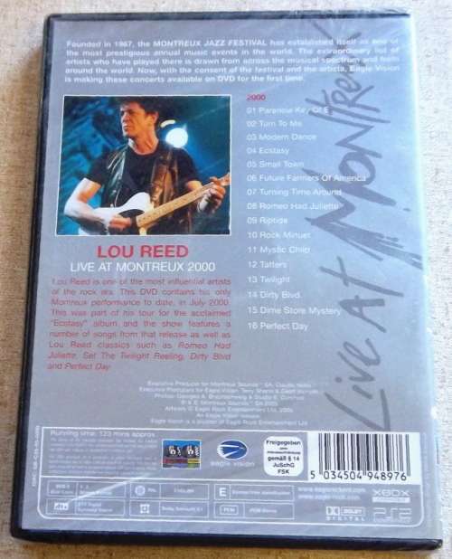 LOU REED Live At Montreux 2000