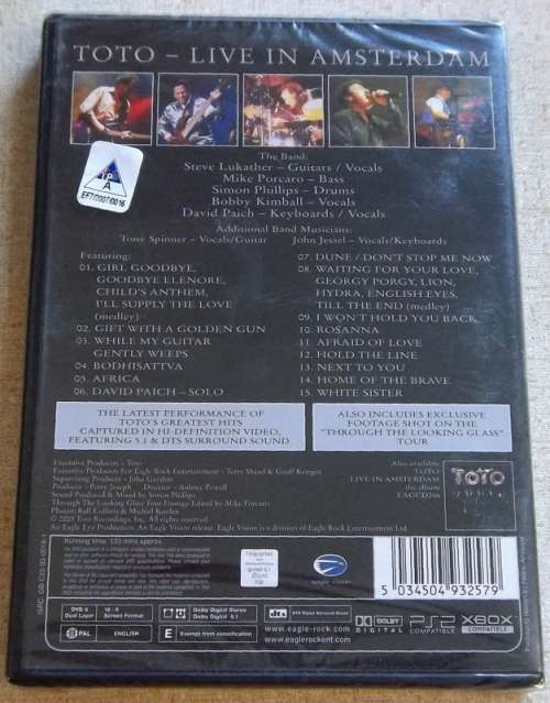 TOTO 25th Anniversary - Live In Amsterdam