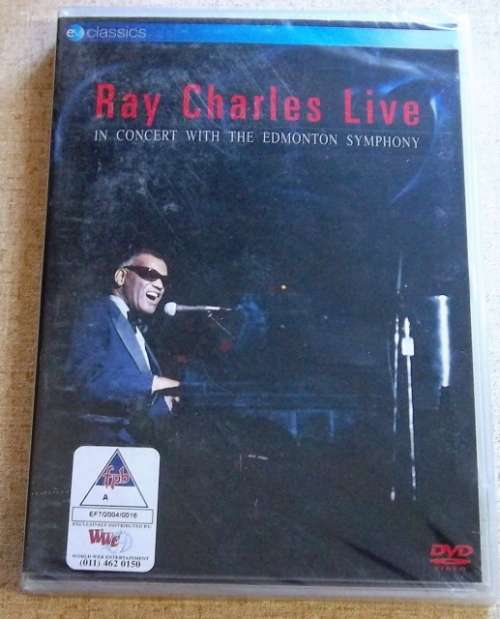 RAY CHARLES Ray Charles Live: In Concert With The Edmonton Symphony