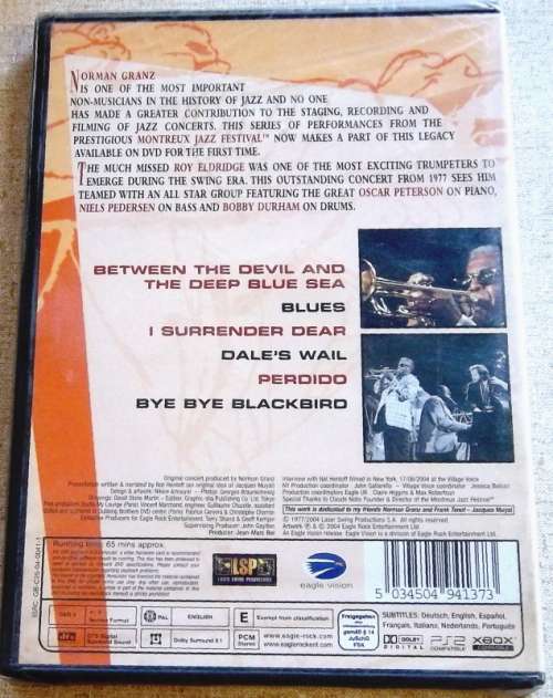 Norman Granz Jazz In Montreux Presents ROY ELDRIDGE `77