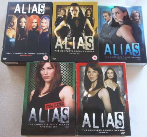 ALIAS Complete Series 1 - 5 [Jennifer Garner]