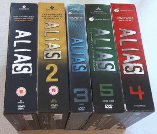 ALIAS Complete Series 1 - 5 [Jennifer Garner]