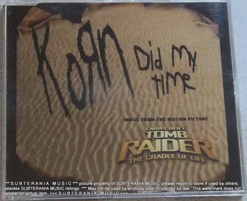 KORN Did My Time Maxi CD Single