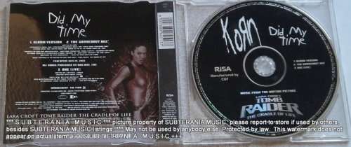 KORN Did My Time Maxi CD Single