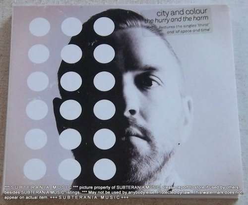 CITY AND COLOUR The Hurry and the Harm Promo CD [Alex Newport of Alexisonfire]