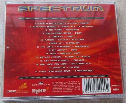 SPECTRUM RED Mixed by DJ Dizzy Kiss the Sun and taste the rainbow