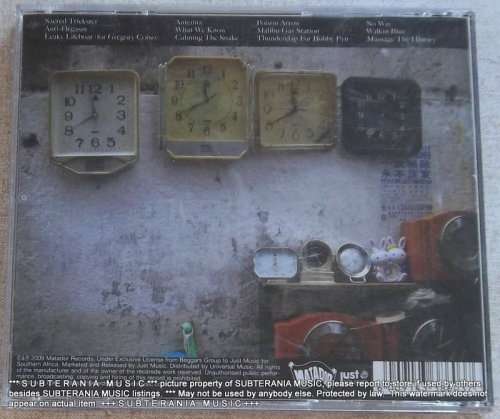 SONIC YOUTH The Eternal SOUTH AFRICA Cat# CDJUST312