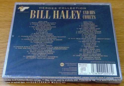 BILL HALEY AND HIS COMETS 50 Classic Tracks 2xCD