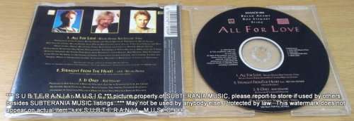 BRYAN ADAMS ROD STEWART STING All For Love