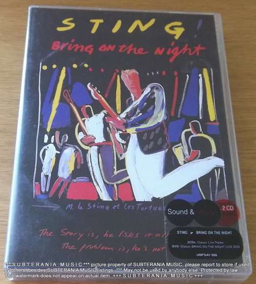 STING Bring on the Night 2 CD + DVD