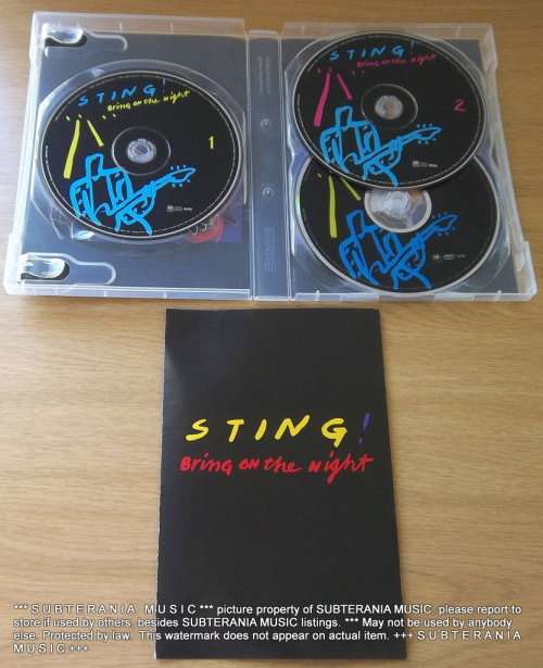 STING Bring on the Night 2 CD + DVD