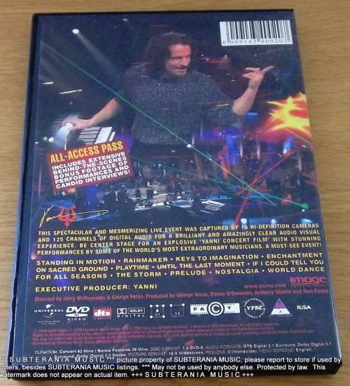 YANNI A Live The Concert Event