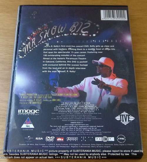 R. KELLY Live The Light It Up Tour