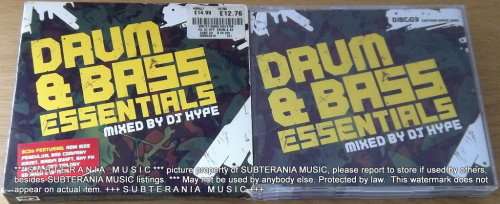 DRUM & BASS ESSENTIALS 3 CD Mixed by DJ Hype