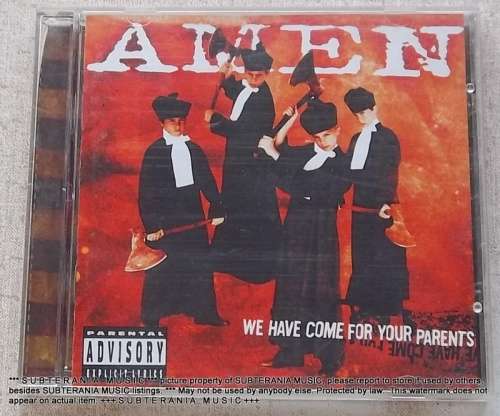 AMEN We Have Come For Your Parents CD
