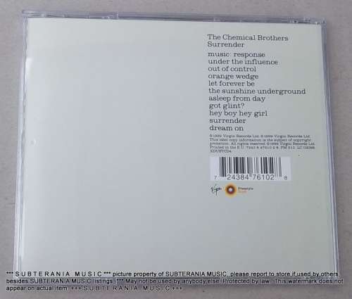 CHEMICAL BROTHERS Surrender