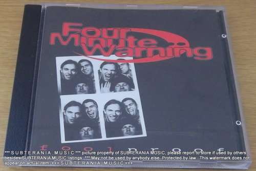 FOUR MINUTE WARNING Foolproof CD