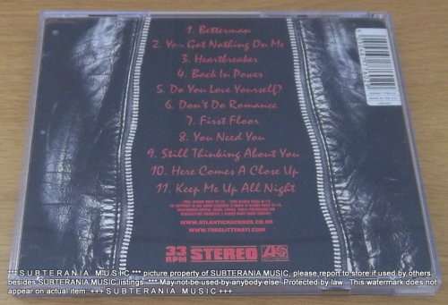 THE GLITTERATI Self Titled CD