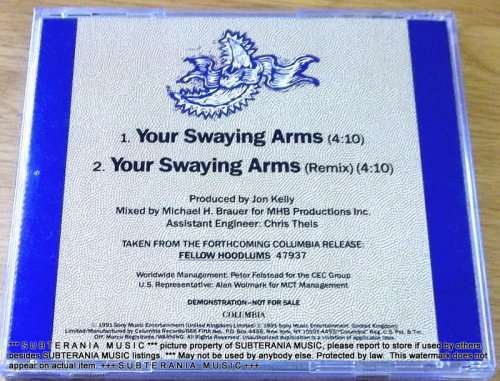 DEACON BLUE Your Swaying Arms Promo CD Single