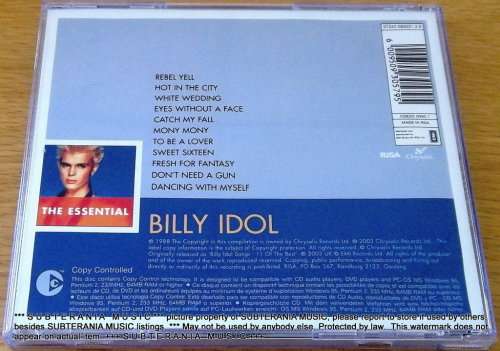 BILLY IDOL The Essential Billy Idol [SA]