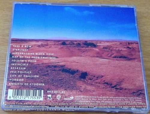 MUSE Black Holes and Revelations CD