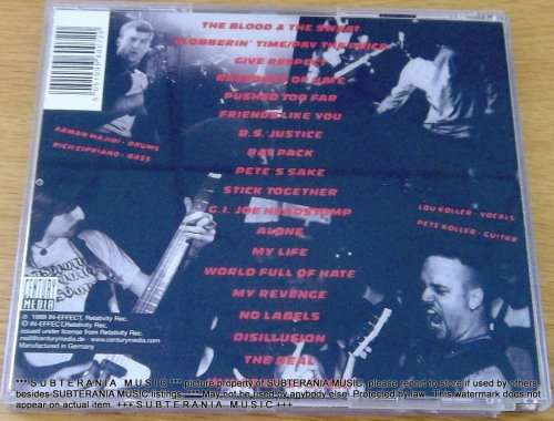 SICK OF IT ALL Blood, Sweat and No Tears CD