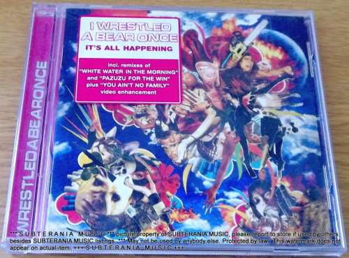 I WRESTLED A BEAR ONCE It's All Happening CD