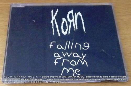 KORN Falling Away From Me Import CD Single