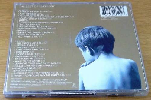 U2 The Best of 1980 - 1990 + B sides VG