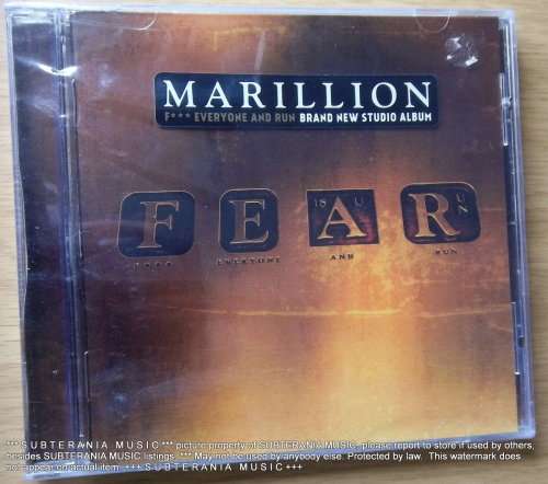 MARILLION FEAR [F**k Everyone and Run]