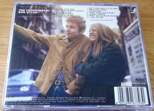 BOB DYLAN The Freewheelin' Bob Dylan CD